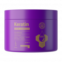 keratin maska priesvitne